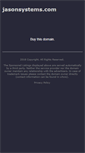 Mobile Screenshot of jasonsystems.com